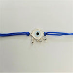 Load image into Gallery viewer, Blisse Allure Sterling Silver Nazar Rakhi for your brother. - Taraash