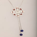 Load image into Gallery viewer, Blisse Allure Sterling Silver Polygon Necklace - Taraash