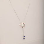 Load image into Gallery viewer, Blisse Allure Sterling Silver Polygon Necklace - Taraash