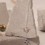 Load image into Gallery viewer, Blisse Allure Sterling Silver Polygon Necklace - Taraash