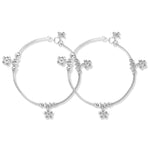Load image into Gallery viewer, Taraash 925 Silver Dangling Floral Desig Anklet For Women - Taraash