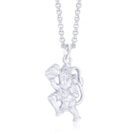 Load image into Gallery viewer, Taraash 925 Silver Divine Hanuman Pendant For Men PD0249S - Taraash