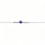 Load image into Gallery viewer, Taraash 925 Silver Evil Eye Anklet with Blue Bead for Women - Taraash