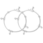 Load image into Gallery viewer, Taraash 925 Silver Fashion Box Chain Anklet For Women - Taraash