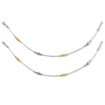 Load image into Gallery viewer, Taraash 925 Silver Fashion Rose Gold Plated Beads Anklet For Women - Taraash