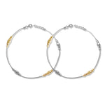 Load image into Gallery viewer, Taraash 925 Silver Fashion Rose Gold Plated Beads Anklet For Women - Taraash