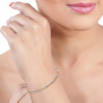 Load image into Gallery viewer, Taraash 925 Silver Gold Plated Ball Design Bracelet for Womens - Taraash