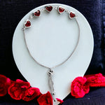 Load image into Gallery viewer, Taraash 925 Silver Heart Adjustable Bracelet For Girls - Taraash