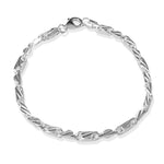 Load image into Gallery viewer, Taraash 925 Silver Link Bracelet For Men - Taraash