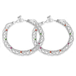 Load image into Gallery viewer, Taraash 925 Silver Traditional Indian Enamel Anklet For Women - Taraash