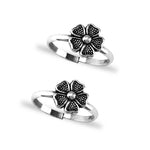 Load image into Gallery viewer, Taraash 925 Sterling Antique Floral Silver Toe Ring For Women - Taraash