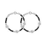 Load image into Gallery viewer, Taraash 925 Sterling Black Beaded Silver Kids Bracelets - Taraash