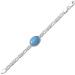 Load image into Gallery viewer, Taraash 925 Sterling Curb Chain Silver Bracelet For Boy - Taraash