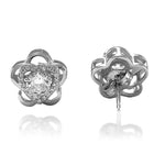 Load image into Gallery viewer, Taraash 925 Sterling Cz Pendant Set | Silver Pendant and Earrings Set | Silver Pendant Set For Women - Taraash