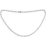 Taraash 925 Sterling Designer Silver Chain | Ball Silver Chain | 18 inch Chain For Women - Taraash