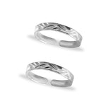 Load image into Gallery viewer, Taraash 925 Sterling Engraved Silver Toe ring For Women - Taraash