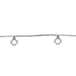 Load image into Gallery viewer, Taraash 925 Sterling Floral Anklets | Silver Anklet For Women | Chandi Payal For Women - Taraash