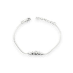 Load image into Gallery viewer, Taraash 925 Sterling Frosted Ball Silver Bracelets For Women - Taraash