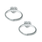 Load image into Gallery viewer, Taraash 925 Sterling Heart Silver Toe Ring for Women - Taraash