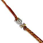 Load image into Gallery viewer, Taraash 925 Sterling Shiv Trishul Damroo Silver Rakhi For Your Brother - Taraash