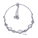 Taraash 925 Sterling Silver Abstract Designer Bracelet For Women - Taraash