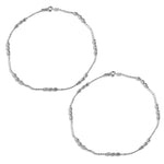 Load image into Gallery viewer, Taraash 925 Sterling Silver Anklet |Ball chain Silver anklets | Anklets For Women - Taraash