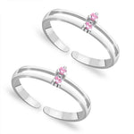 Load image into Gallery viewer, Taraash 925 Sterling Silver Anklet Toe Ring Combo For Women COMBO ANTR 110 - Taraash