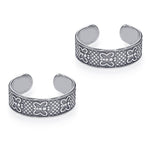 Load image into Gallery viewer, Taraash 925 Sterling Silver Anklet Toe Ring Combo For Women COMBO ANTR 123 - Taraash