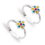 Load image into Gallery viewer, Taraash 925 Sterling Silver Anklet Toe Ring Combo For Women COMBO ANTR 124 - Taraash
