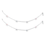 Load image into Gallery viewer, Taraash 925 Sterling Silver Anklet Toe Ring Combo For Women COMBO ANTR 131 - Taraash