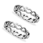 Load image into Gallery viewer, Taraash 925 Sterling Silver Anklet Toe Ring Combo For Women COMBO ANTR 136 - Taraash