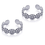 Load image into Gallery viewer, Taraash toe ring in silver