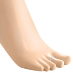 Load image into Gallery viewer, Taraash 925 Sterling Silver Aquamarine Solitaire CZ Toe Rings For Women LR1050S - Taraash