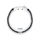 Load image into Gallery viewer, Taraash 925 Sterling Silver Beaded Anklet For Kids - Taraash