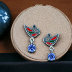 Load image into Gallery viewer, Taraash 925 Sterling Silver Bird Drop Earrings For Kids - Taraash