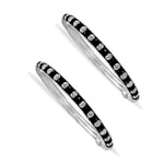 Load image into Gallery viewer, Taraash 925 Sterling Silver Black Beaded Bangle For Kids - Taraash