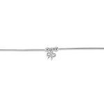 Load image into Gallery viewer, Taraash 925 Sterling Silver Bow Dangle Charm Anklet / Payal For Women - Taraash