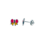 Load image into Gallery viewer, Taraash 925 Sterling Silver Bow Earrings For Kids - Taraash