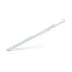 Load image into Gallery viewer, Taraash 925 Sterling Silver Bracelet For Men Silver - AP11CDH3008HIN - Taraash