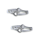 Load image into Gallery viewer, Taraash silver toe rings for women