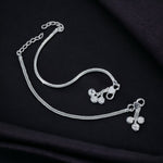 Load image into Gallery viewer, Taraash 925 Sterling Silver Chain Anklet For Kids - Taraash