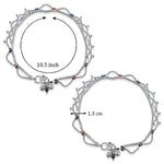 Load image into Gallery viewer, Taraash 925 Sterling Silver Chain Anklet For Women - Taraash