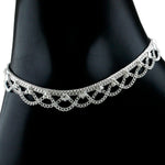 Load image into Gallery viewer, Taraash 925 Sterling Silver Chain Anklet For Women - Taraash