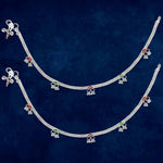 Load image into Gallery viewer, Taraash 925 Sterling Silver Chain Anklets For Women - Taraash