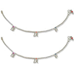 Load image into Gallery viewer, Taraash 925 Sterling Silver Chain based anklets For Women - Taraash
