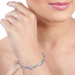 Load image into Gallery viewer, Taraash 925 Sterling Silver Chain Bracelet For Women - Taraash