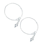 Load image into Gallery viewer, Taraash 925 Sterling Silver Chain Payal - Taraash