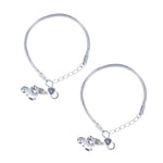 Load image into Gallery viewer, Taraash 925 Sterling Silver Chain Payal - Taraash