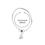 Load image into Gallery viewer, Taraash 925 Sterling Silver Chain Payal For Kids - Taraash