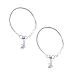 Load image into Gallery viewer, Taraash 925 Sterling Silver Chain Payal For Kids - Taraash